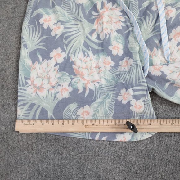Chubbies Mens Shorts 2XL Blue Hybrid Chino Floral Print All Over Unlined 6" in - Picture 4 of 12